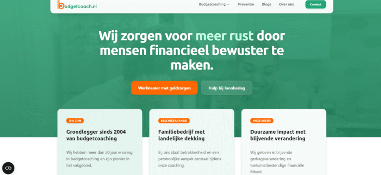 Nieuwe website van Budgetcoach.nl live 