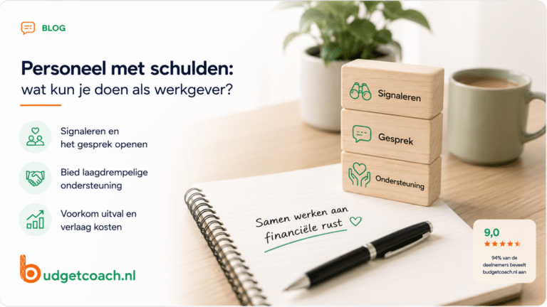 Personeel met schulden: wat kun je doen als werkgever?
